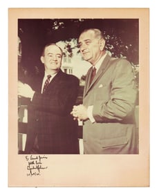 Lyndon B. Johnson Signed & Inscribed Photo to His Aunt Jessie