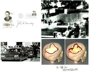 JFK Assassination: 4 Signed Photos & Multiple 1st Hand Perspectives!