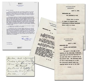 FDR Rare 1945 Archive: One of His Last Projects Days Before His Death, Charges of Communism Directed