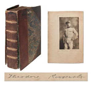 T. Roosevelt Signed Ltd. Ed. of "Big Game Hunting in the Rockies and on the Great Plains"
