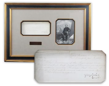 Zachary Taylor DS for Court Martial in Co. E, 1st Infantry Regiment