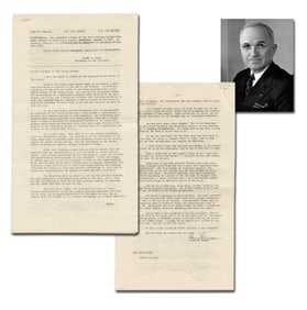 Harry Truman Recounts His Presidency "the Nazis surrendered...atomic age...Stalin... "His Final