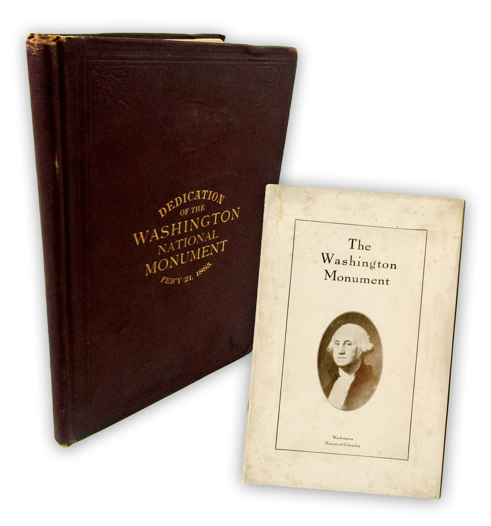 Pair of Washington Monument Publications For 1885 Dedication & Society of American Engineers (1 of 10)