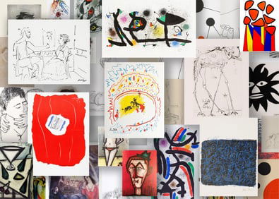 Picasso, Dalí, Chagall, Calder, Braque, Miró, Giacometti, Moore, Lautrec & Many Others -