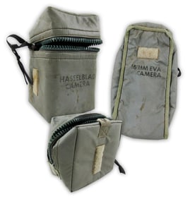 Lot of 3 Gemini Storage Pouches ft. Zipper & Velcro