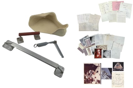 Original Apollo CM & LM Handrail System for Emergency Inflight EVA