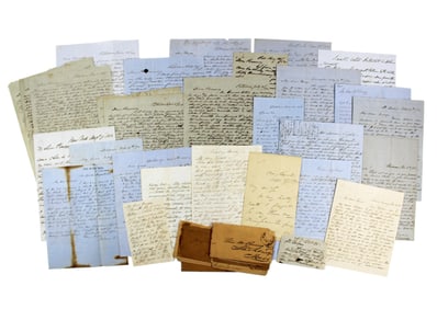 Christopher Colt & George W. Pomeroy Archive of Letters (28), 1850-52