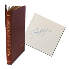 McDonald's Founder Ray Kroc Signed "Grinding It Out," With LOA by JSA