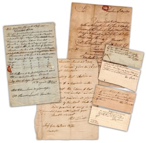 General Thomas Lincoln Archive Re: Massachusetts Militia