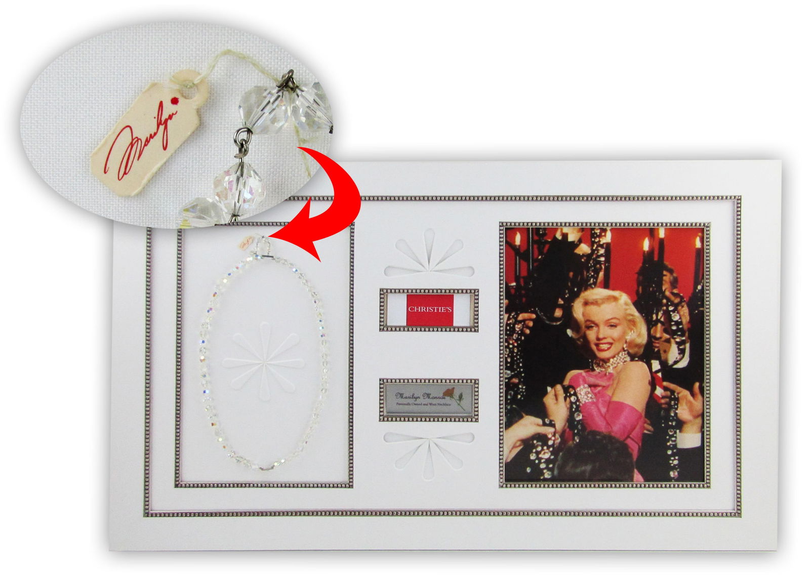 Marilyn Monroe Personally Owned & Worn Glass Beaded Necklace, Ex. Christie's 1999 Landmark Sale (1 of 6)