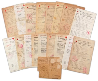 Budapest Holocaust - Jerusalem, Palestine Archive, 20 Letters, ca. 1941-1944: "Please send