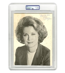 Princess Grace of Monaco Signed Photo PSA/DNA Encapsulated (Sold Separately)