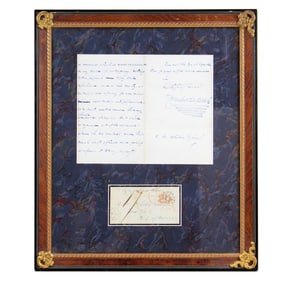 Charles Dickens 1848 ALS Declining American Literary Tour Proposal, "Nothing but a proposal to pay