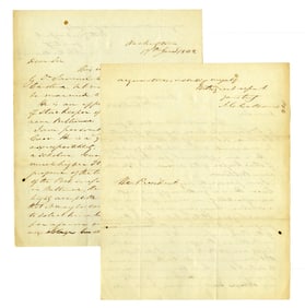 John C. Calhoun Letter of Introduction Addressed to President John Tyler