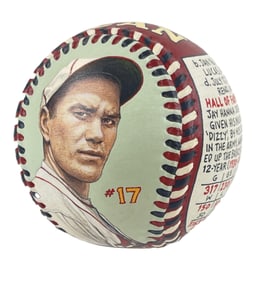 Dizzy Dean Original Artball® by Monty Sheldon - Incredible & Unique Sports Art!