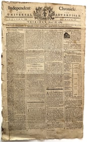John Adams, Notified of Election as Vice President, Departs Massachusetts for Capital