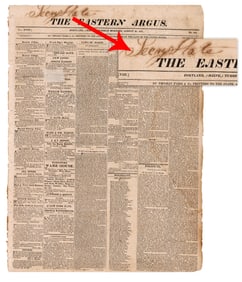 John Q. Adams Personally Owned Newspaper as Secretary of State