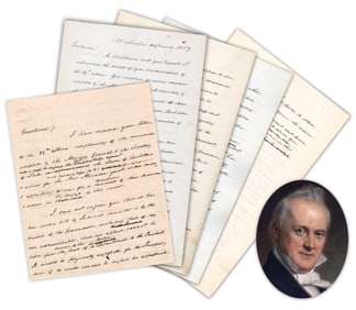 President James Buchanan Discusses New Almaden Quicksilver Mine Claims