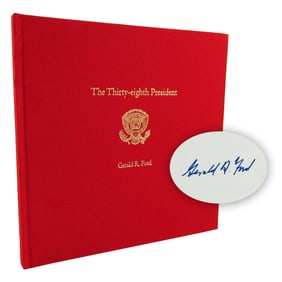 Gerald Ford Signed Ltd. Ed. Book "The Thirty-eighth President", PSA Authenticated