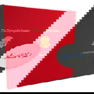 Gerald Ford Signed Ltd. Ed. Book "The Thirty-eighth President", PSA Authenticated: Gerald FordReno, NV, ca. 2001Gerald Ford Signed Ltd. Ed. Book &quot;The Thirty-eighth President&quot;, PSA AuthenticatedSigned bookA limited edition copy of &quot;The Thirty-eighth President&quot; by