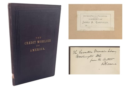 From James Garfield Library, "The Credit Mobilier of America"