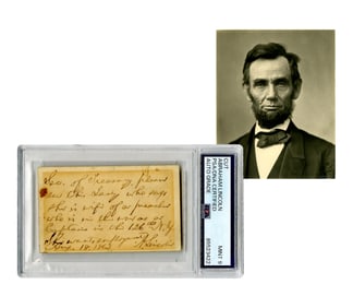 Abraham Lincoln ANS Assisting "wife of a preacher...wants employment"