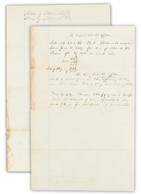 Lincoln Signed & Written Woman's Land Rights, Mary's Family
