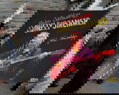 Reagan Shooter John Hinckley Signed Album - A Rare Example of the Shooters Autograph!: Ronald Reagann.p., ca. 2024Reagan Shooter John Hinckley Signed Album - A Rare Example of the Shooters Autograph!AlbumSigned Vinyl, of Lonely Dreamer, the debut studio album released by John Hinckley u