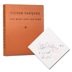 Victor Vazquez "The Body and the Bird," Ltd. 1st Edition Portfolio of Hand-Painted, Signed Photos