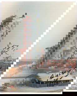 Lovell & Borman Signed Gemini 7 Liftoff Photo: Gemini 7n.p., n.d.Lovell & Borman Signed Gemini 7 Liftoff PhotoSigned photographA great 8" x 10" photograph showing the launch of the Gemini 7 rocket, signed by Gemini program astronauts Jim