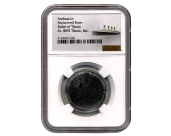 Titanic Anthracite Recovered From Shipwreck, Ex-RMS Titanic Inc.
