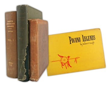 Dealer's Lot of Books Relating to Native Americans, 4 Pcs