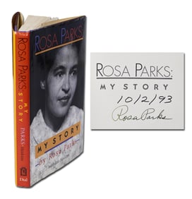 Rosa Parks Signed 1st Edition of Her Memoir: "My Story"