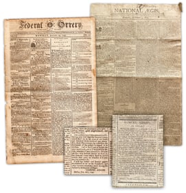 Founding Father Samuel Adams in Contemporary Newspapers