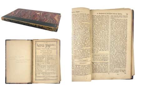 Early British Printing of the Declaration of Independence