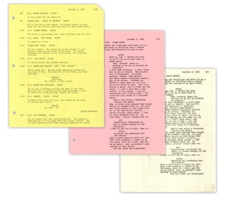 Marilyn Monroe's Personally Owned Revision Script Pages for "The Misfits", 3pp
