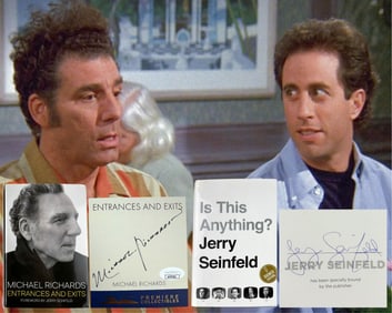 Seinfeld: Jerry & Kramer Signed Books!