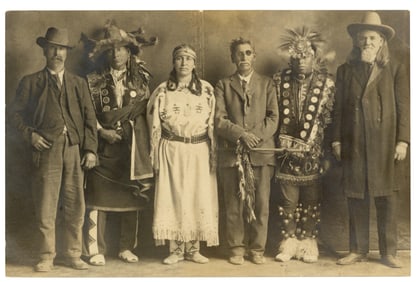George Custer's Killer, Spotted Rabbit - Rare Photograph