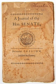 1788 New Hampshire State Congressional Acts