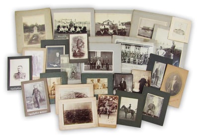 Second Boer War 25 pc. Photo Archive Featuring British Army's 3rd Middlesex Regiment, Present at