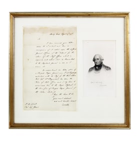 Gen. Charles Cornwallis Letter of Recommendation, Mentioning Rumored Illegitimate Son