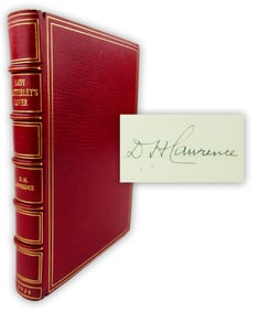 D. H. Lawrence Signed & Numbered 1st Ed. of "Lady Chatterley's Lover"