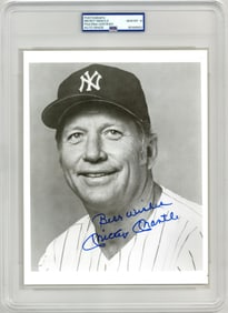 Mickey Mantle Great Signed Photo, PSA GEM MT 10!