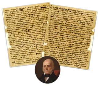 JQ Adams Anti-Slavery & Pro-Women Speech Portion Re: Annexation of TX & "female anti-Texas and