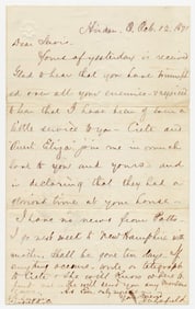 James Garfield ALS: "Glad to hear that you have triumphed over all your enemies… rejoiced to