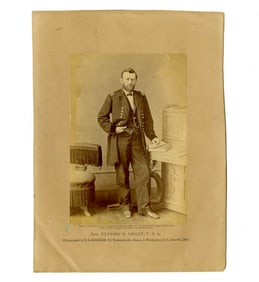 Ulysses S. Grant 1868 Albumen by Thomas R. Burnham