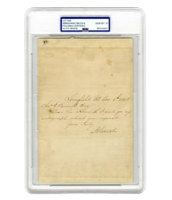 Abraham Lincoln ANS as President-elect, PSA Graded GEM MINT 10