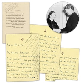 Eleanor Roosevelt & Duchess of Windsor Discuss TV Programs, Memoirs & the Duke's "inferiority