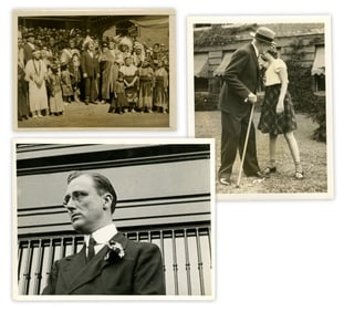 3 Vintage Wire Photos ft. FDR, Gen. Pershing, & Gov. Al Smith