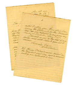 Queen Lili'uokalani ALS Re: A Princely Visit With Teddy Roosevelt!